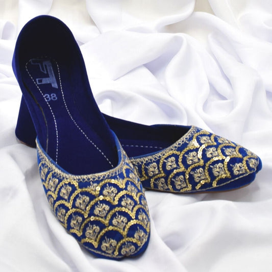 Blue Khussa For  Women KH0533