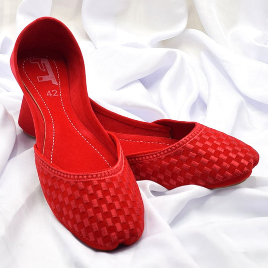 Red Khussa For  Women KH0538