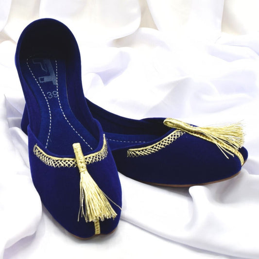 Blue Khussa For  Women KH0543