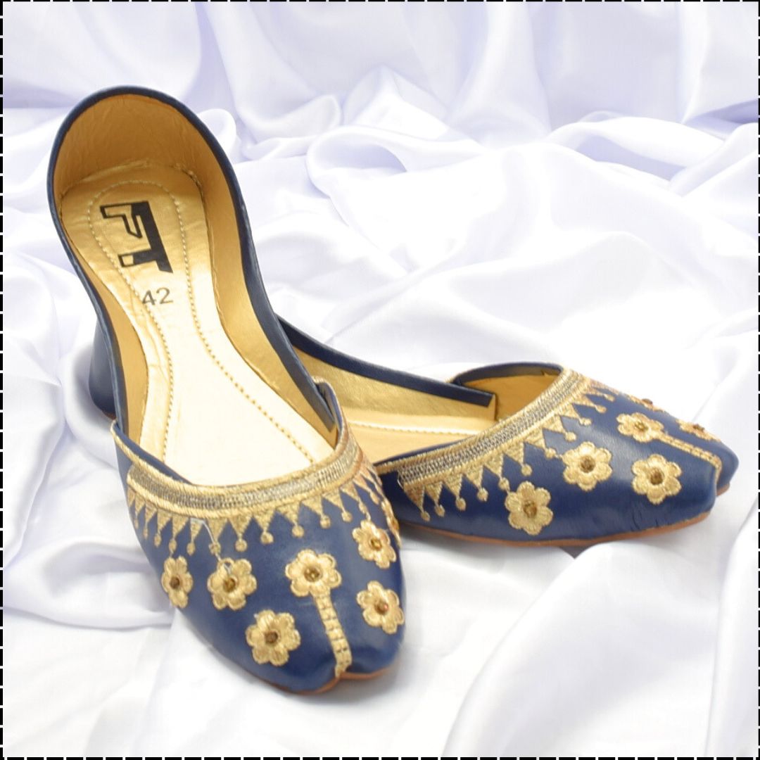 Blue Khussa For  Women KH0552