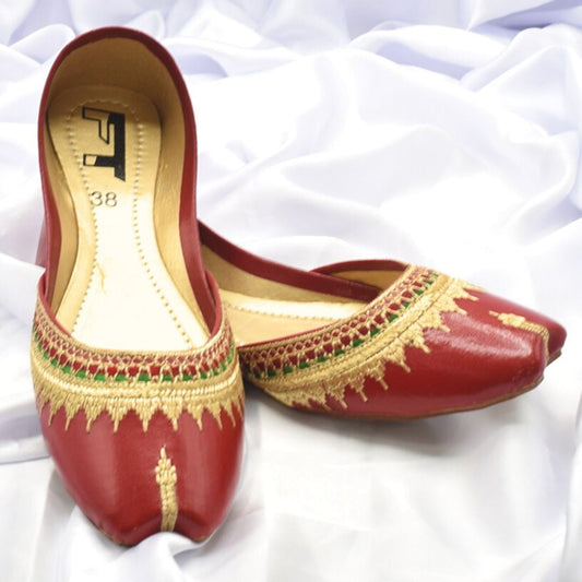 Red Khussa For  Women KH0554