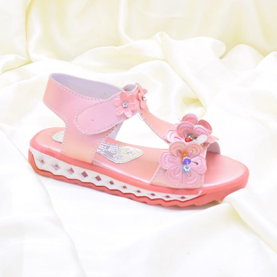 Girls Peach Shoes K0233
