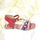 Girls Red Shoes K0362