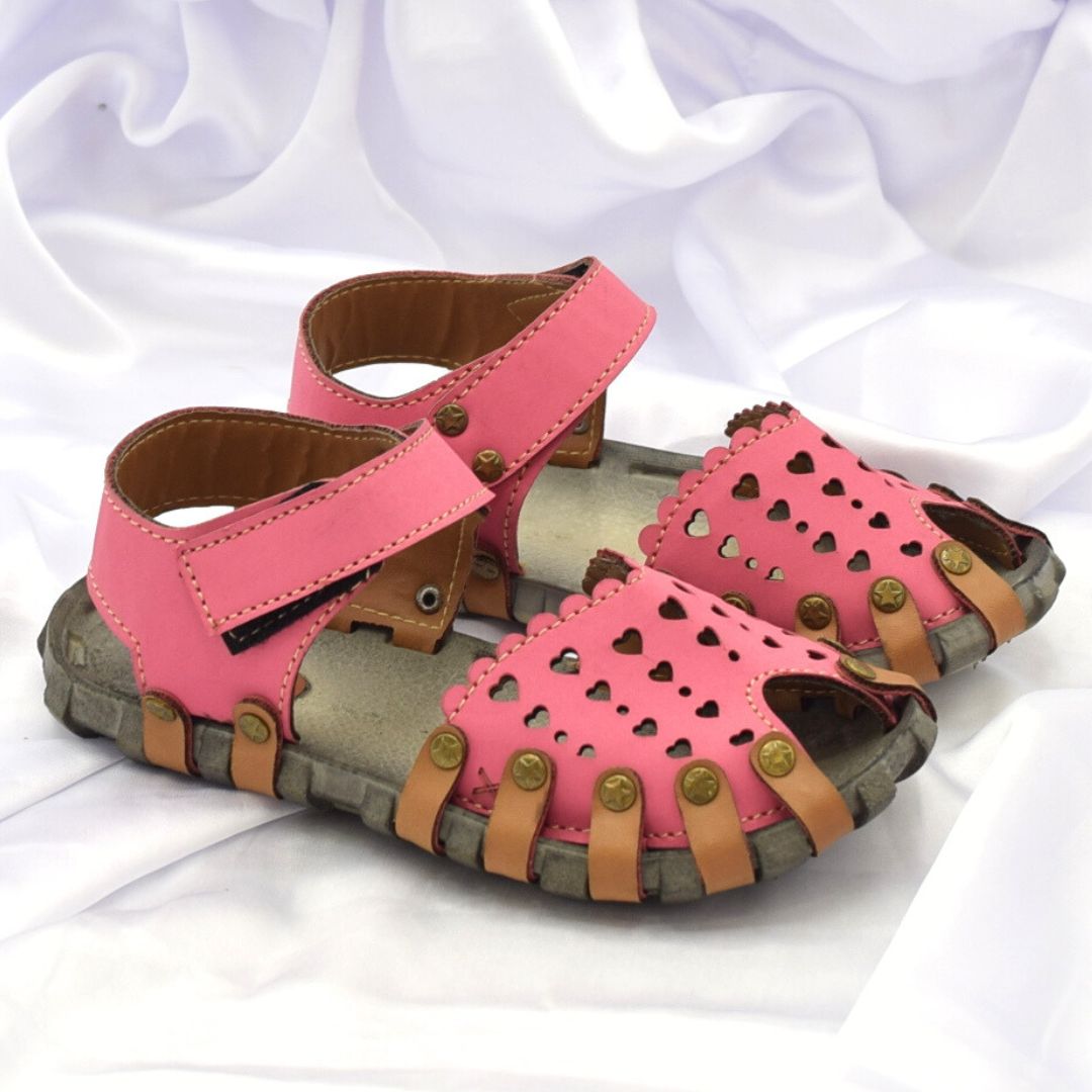 Girls Pink Shoes K0365
