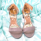 Women Grey Heel Shoes SH0044