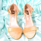 Women Yellow Heel Shoes SH0044