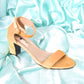 Women Yellow Heel Shoes SH0044