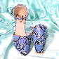 Women Blue Heel Shoes SH0068