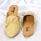 Women Cream Flat Shoes SH0073