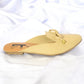 Women Cream Flat Shoes SH0073