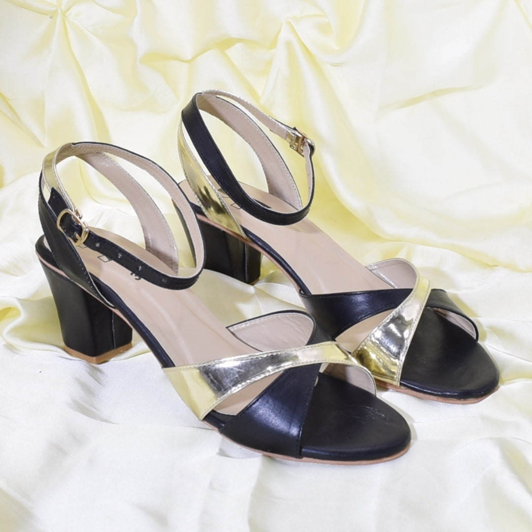 Women Black Heel Shoes SH0096