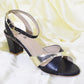 Women Black Heel Shoes SH0096