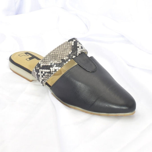 Women Black Flat Shoes SH0103