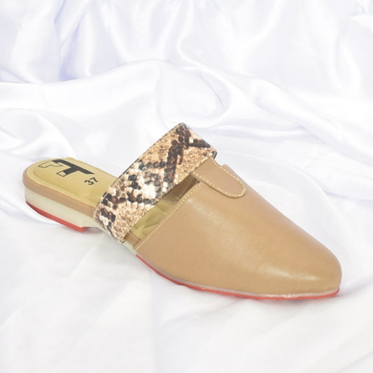 Women Brown Flat Shoes SH0103