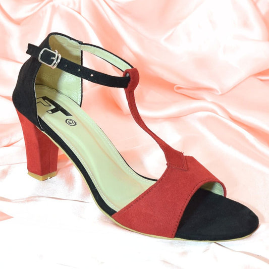 Women Red Heel Shoes SH0222