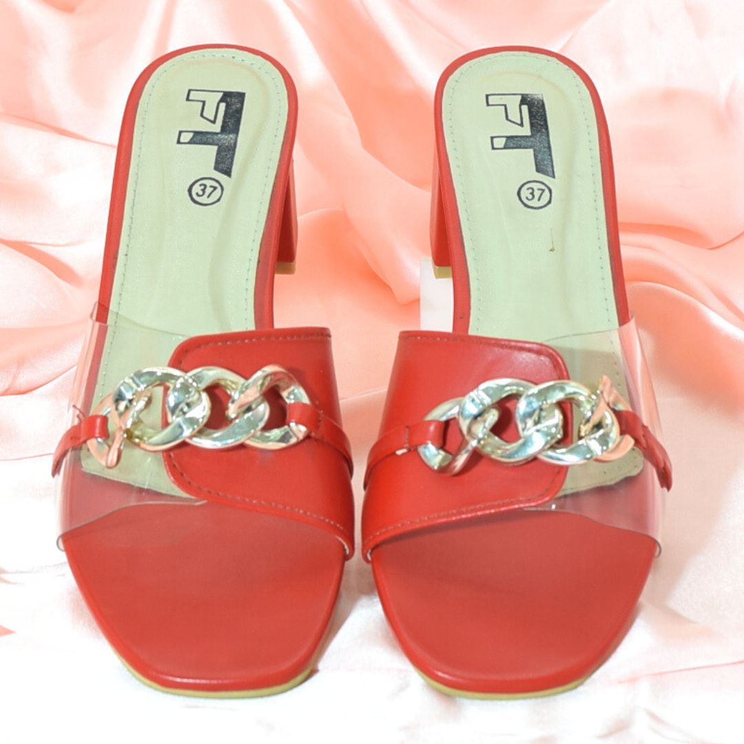 Women Red Heel Shoes SH0278