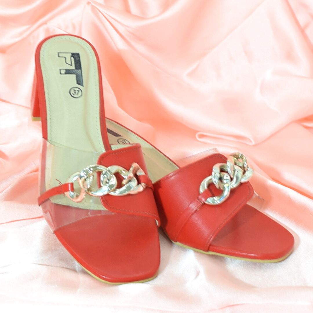 Women Red Heel Shoes SH0278