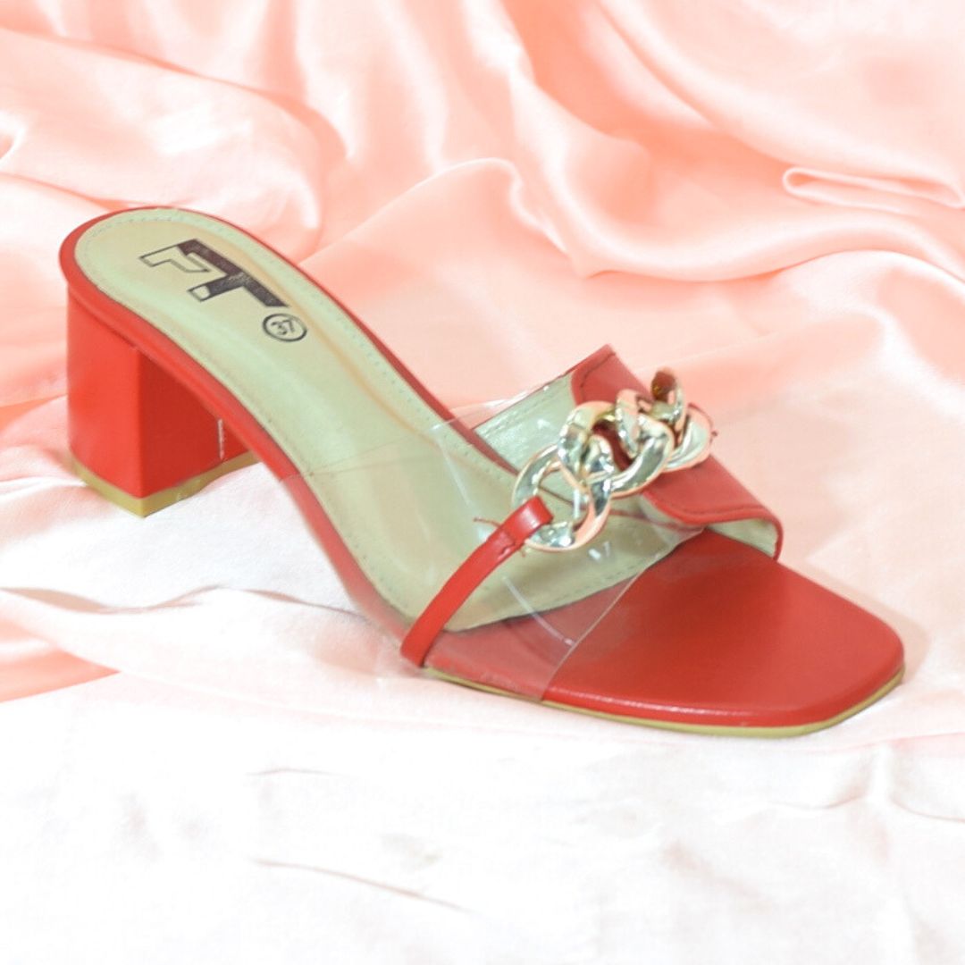 Women Red Heel Shoes SH0278