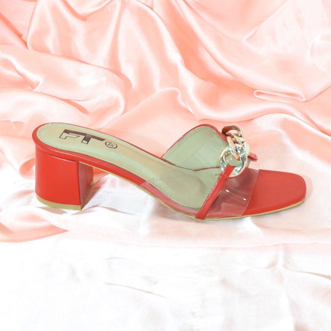 Women Red Heel Shoes SH0278