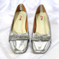 Women Grey Flat Shoes SH0291