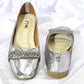 Women Grey Flat Shoes SH0291