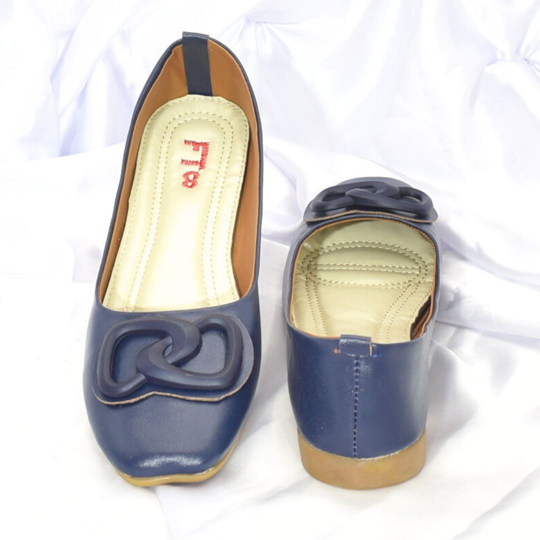 Women Blue Flat Shoes SH0310