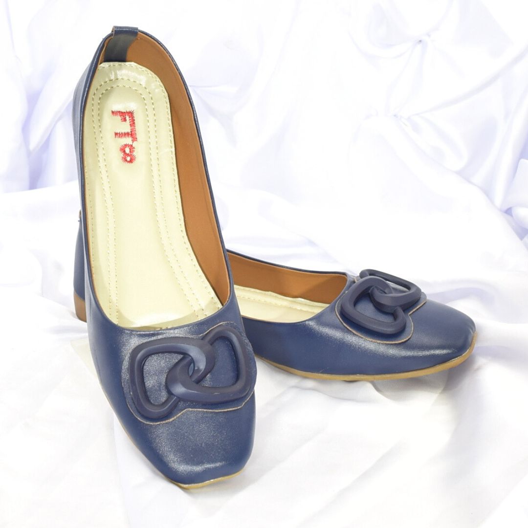 Women Blue Flat Shoes SH0310