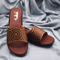 Women Brown Low Wedge Shoes SH0360