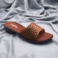 Women Brown Low Wedge Shoes SH0360