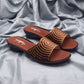 Women Brown Low Wedge Shoes SH0360