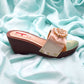 Women Cream Wedge Shoes SH0384