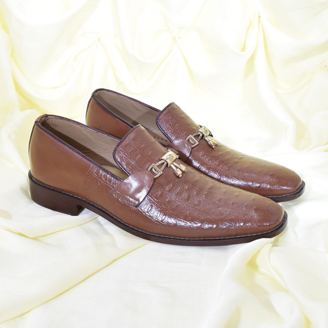 Mustard Men Leather Shoes M0190