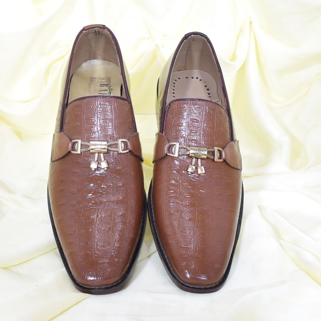 Mustard Men Leather Shoes M0190