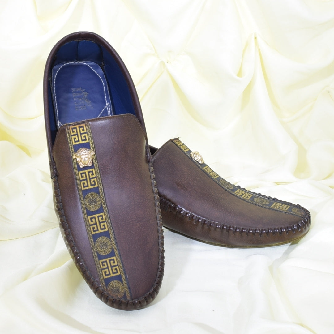 Brown Men Shoes M0226