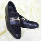 Black Men Leather Shoes M0260