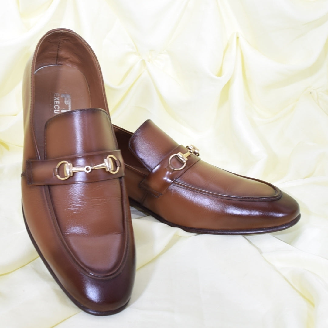 Mustard Men Leather Shoes M0361