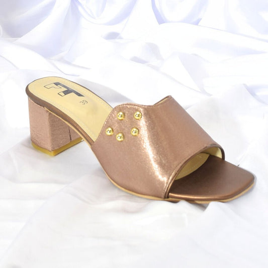 Women Brown Heel Shoes SH0202