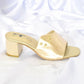 Women Cream Heel Shoes SH0202