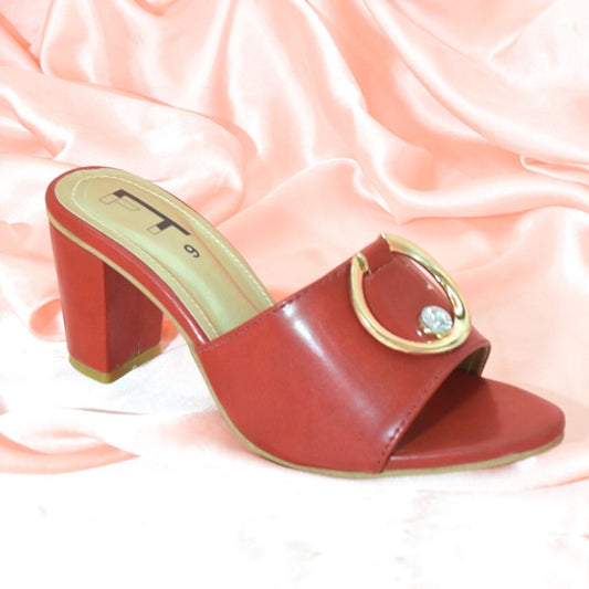 Women Red Heel Shoes SH0226