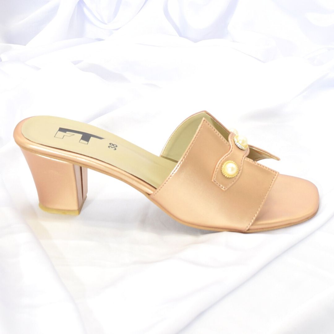 Women Peach Heel Shoes SH0249