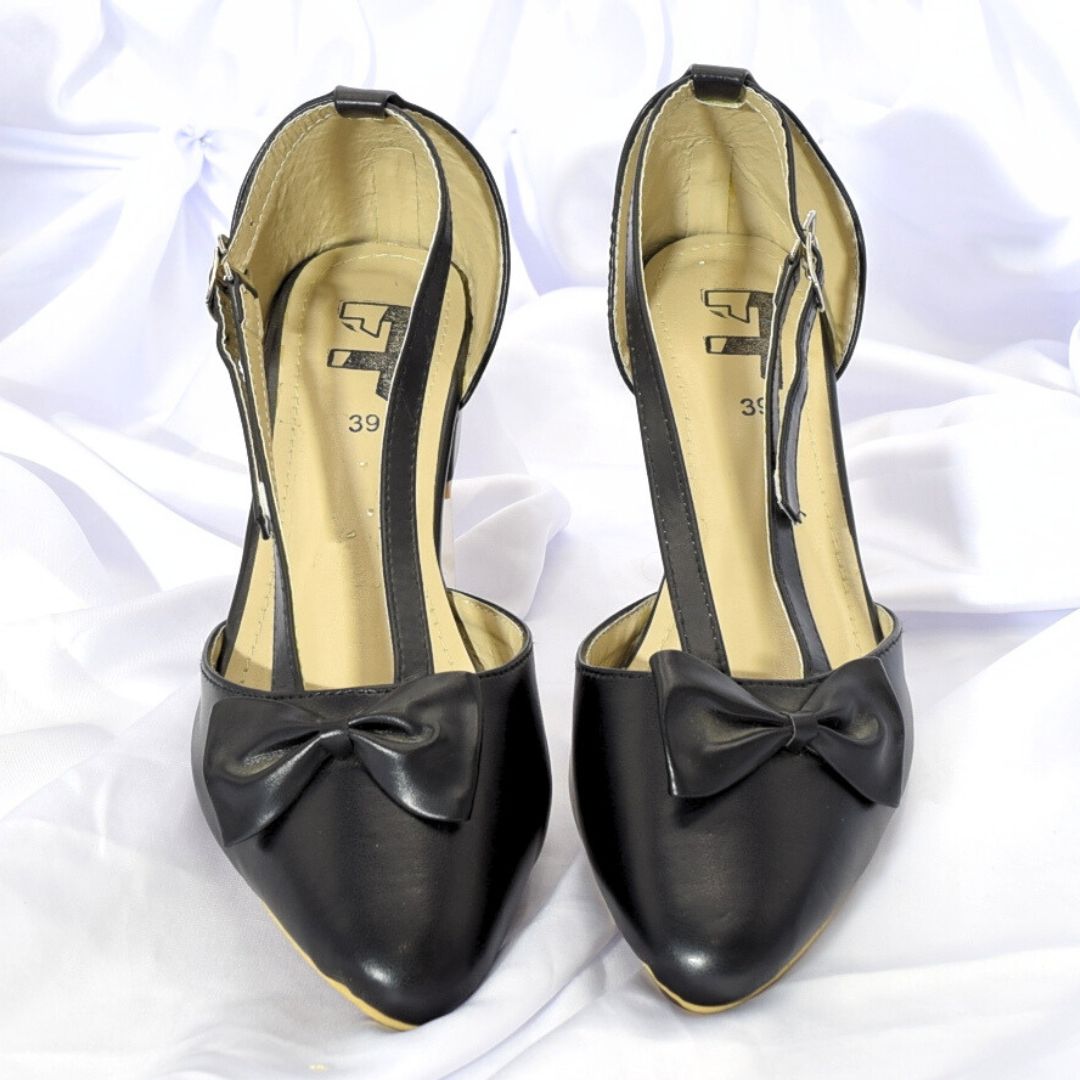 Women Black Heel Shoes SH0341