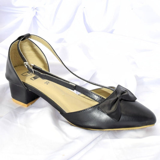 Women Black Heel Shoes SH0341