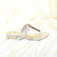 Women Golden Low Heel Shoes SH0383